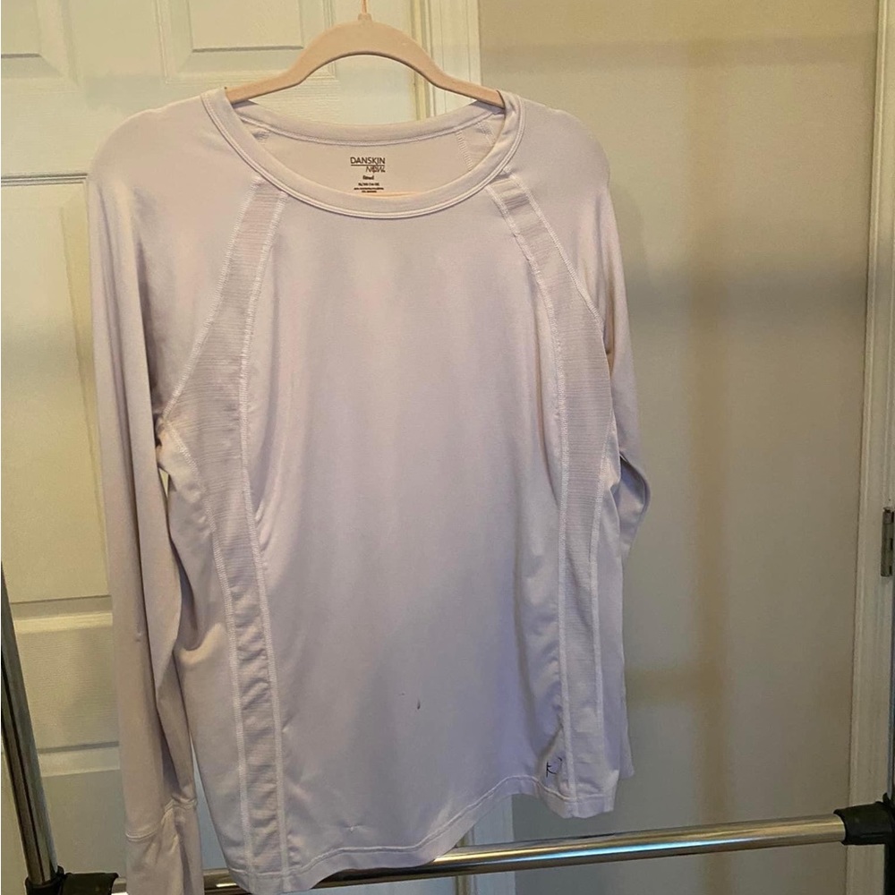 White long sleeve compression